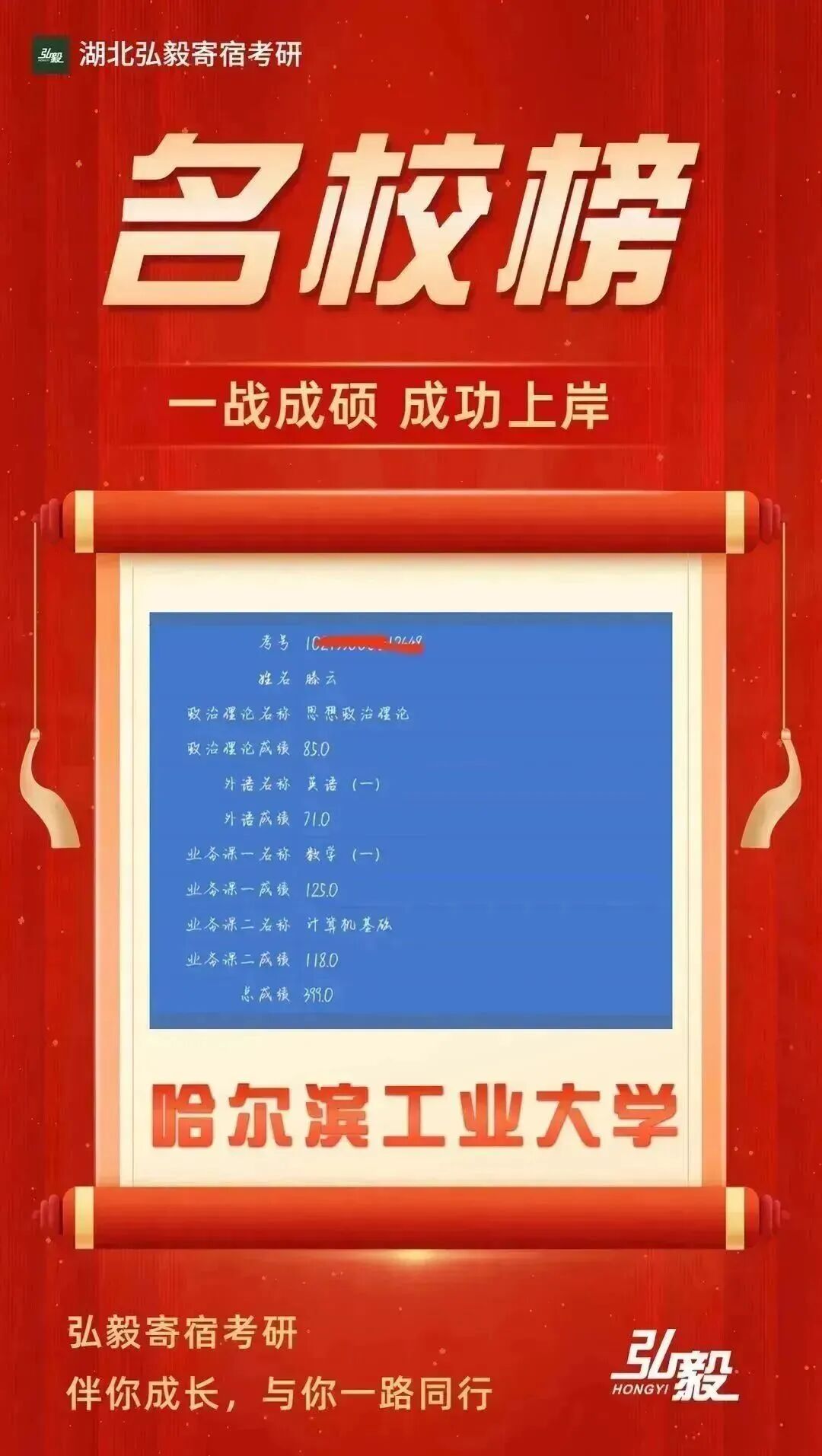 初试成绩截图 58